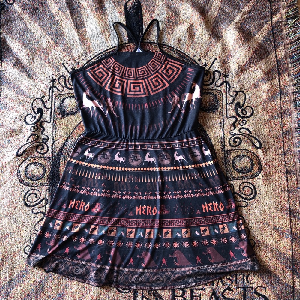 Hot topic DISNEY Hercules skater dress 2XL